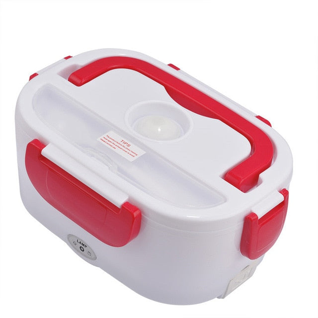 Portable Electric 12V Heated Lunch Box Bento Boxes Auto Car Food Rice Container Warmer For School Office Home Dinnerware