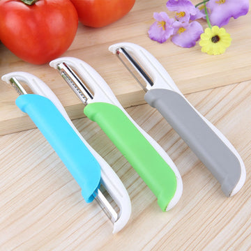 New Creative Colorful Peeler Parer Vegetable Fruit Orange Apple Potato Cutter