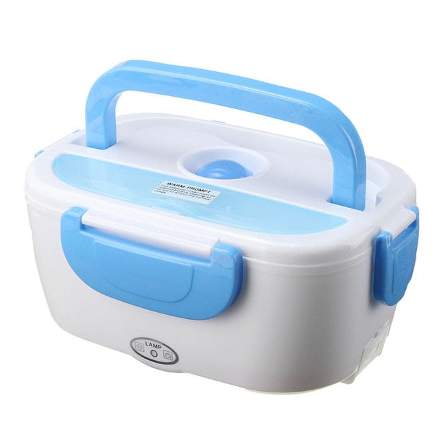 Portable Electric 12V Heated Lunch Box Bento Boxes Auto Car Food Rice Container Warmer For School Office Home Dinnerware