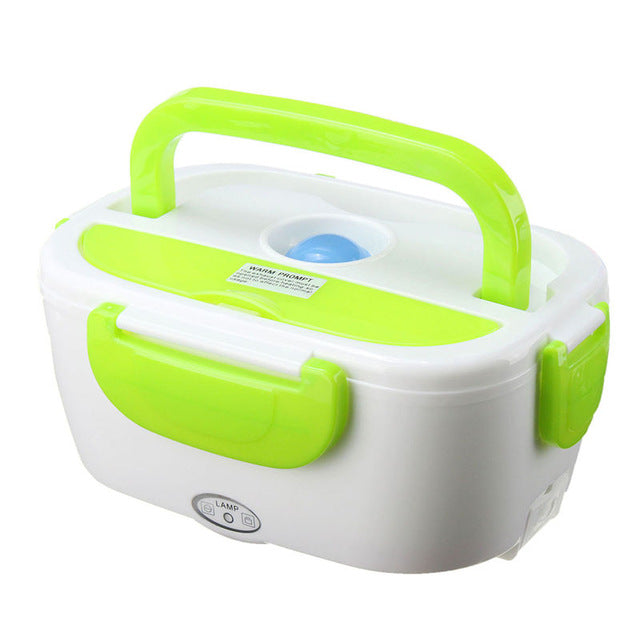 Portable Electric 12V Heated Lunch Box Bento Boxes Auto Car Food Rice Container Warmer For School Office Home Dinnerware