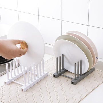 1 PCS Kitchen Organizer Pot Lid Rack Spoon Plate Holder Shelf Cooking Dish Tray Rack Stand Kitchen Accessories Home Storage