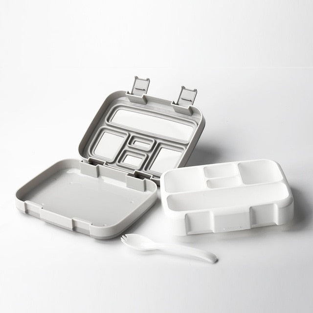 MICCK BPA Free Lunch Box For Kids With Compartment Microwavable Cartoon Bento Box Leakproof Food Container Lunchbox For Picnic