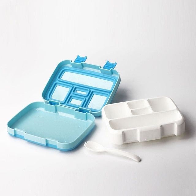 MICCK BPA Free Lunch Box For Kids With Compartment Microwavable Cartoon Bento Box Leakproof Food Container Lunchbox For Picnic