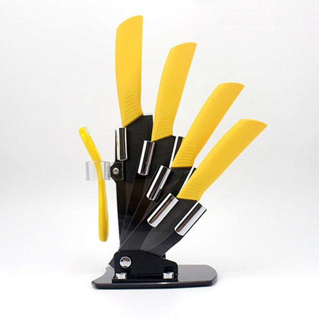 High quality Kitchen knife  black blade kicthen ceramic knife set 3