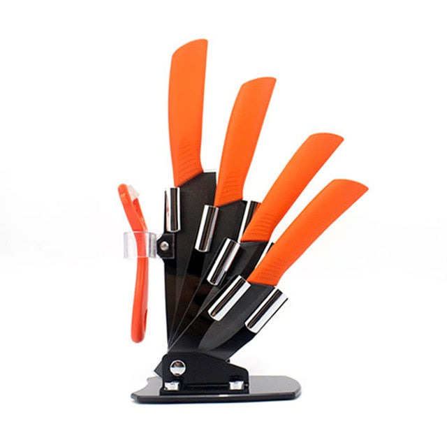 High quality Kitchen knife  black blade kicthen ceramic knife set 3