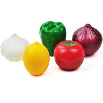 Kitchen Food Crisper Vegetable Containers Onion Garlic Avocado Tomatoes Lemon Green Pepper Fresh Storage Box Drop Shipping